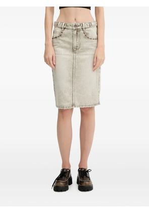 Miss Sixty studded denim skirt - Green