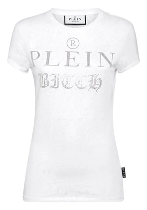 Philipp Plein logo-embellished T-shirt - White