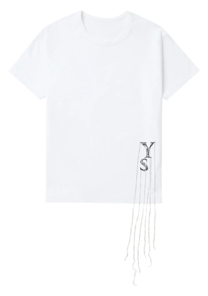 Y's logo-embellished T-shirt - White