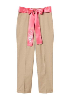 TWINSET high-rise tailored trousers - Neutrals