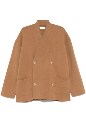 Laneus double-breasted cardigan - Neutrals