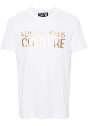 Versace Jeans Couture logo-print cotton T-shirt - White
