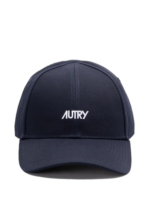 Autry logo-embroidered cap - Blue