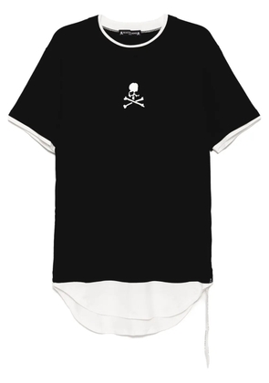 Mastermind World logo print layered T-shirt - Black