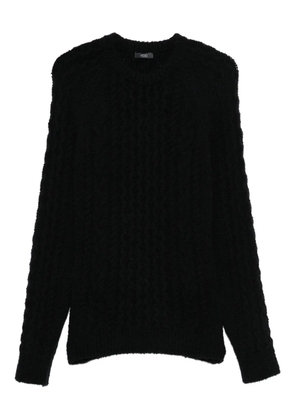 Hosio crew-neck sweater - Black