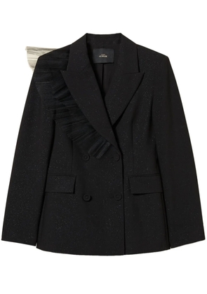 TWINSET double-breasted blazer - Black