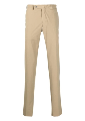 PT Torino pressed-crease tailored trousers - Neutrals