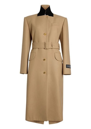 Patou tailored coat - Neutrals