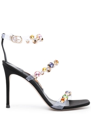 Sophia Webster Rosalind gem-embellished sandals - Black
