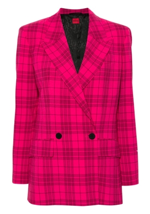 HUGO checked jacket - Pink