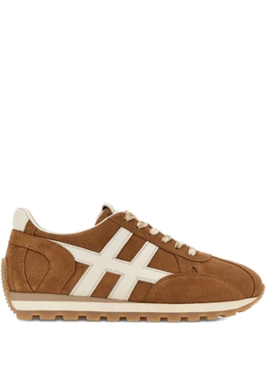 Hogan H671 86ER suede sneakers - Brown