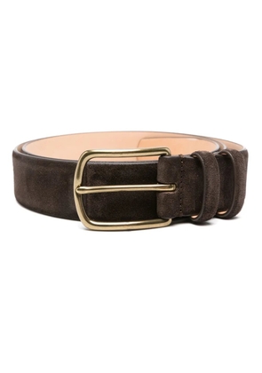Officine Creative suede belt - Brown