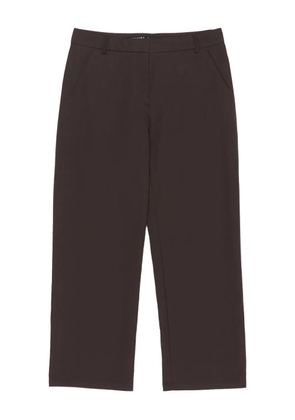 Bimba y Lola flat-front trousers - Brown