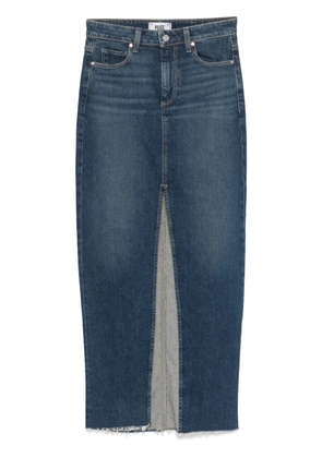 PAIGE Angela maxi skirt - Blue