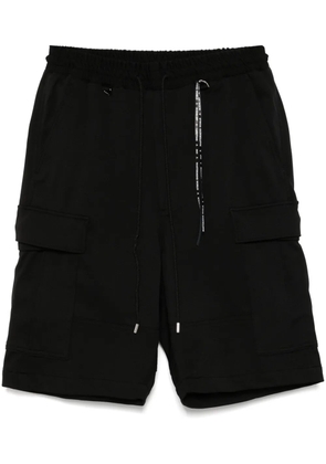 Mastermind World drawstring cargo shorts - Black