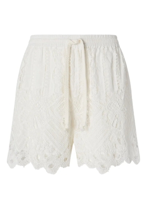 PINKO crochet shorts - White