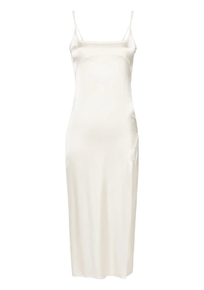 Jacquemus La Robe slip dress - White