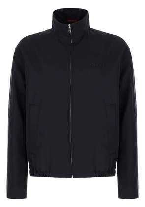 Gucci side-stripe jacket - Blue