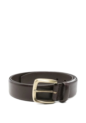 ASPESI buckle leather belt - Brown
