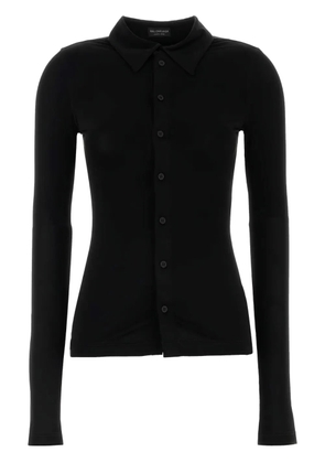 Balenciaga stretch tailored shirt - Black