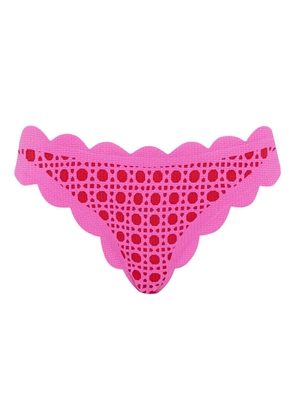 Marysia Antibes scalloped bikini bottoms - Pink