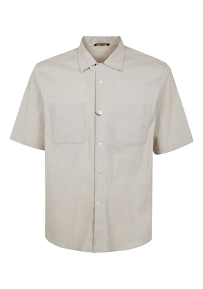 Herno striped shirt - Neutrals