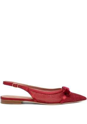 Malone Souliers Jama slingback flat pumps - Red