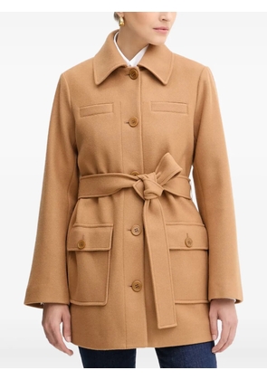 LIU JO button-fastening coat - Neutrals