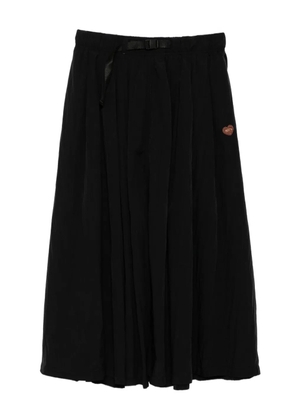 FINGERCROXX belted midi skirt - Black