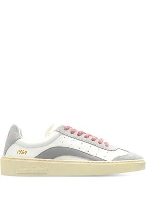 DSQUARED2 perforated panelled sneakers - White