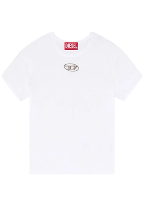 Diesel logo-plaque T-shirt - White