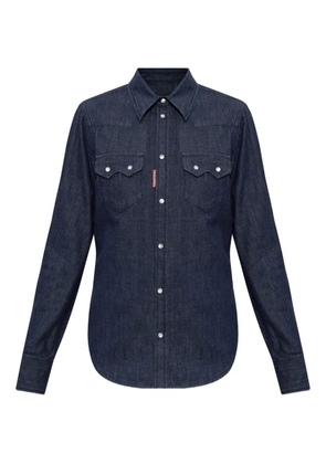 DSQUARED2 pocket denim shirt - Blue