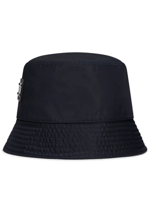 Dolce & Gabbana logo-appliqué bucket hat - Blue
