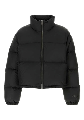 VTMNTS high-neck down jacket - Black