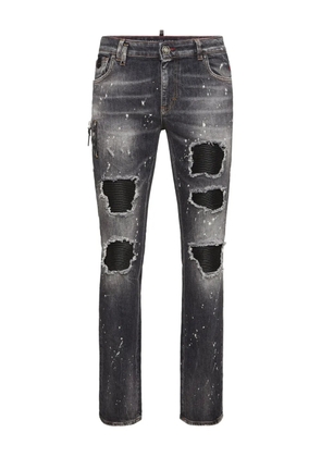 Philipp Plein distressed jeans - Grey