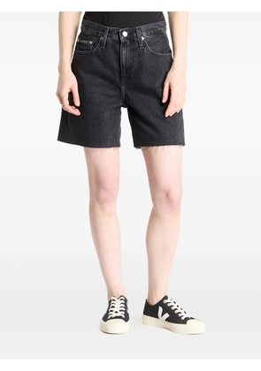Calvin Klein frayed bermuda short - Black