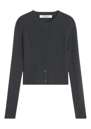 Maison Kitsuné long-sleeves buttoned cardigan - Grey