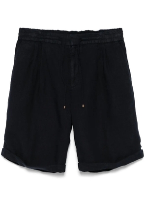 Brunello Cucinelli linen shorts - Blue