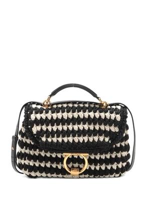 Ferragamo Pre-Owned 2000-2020 interwoven shoulder bag - Black