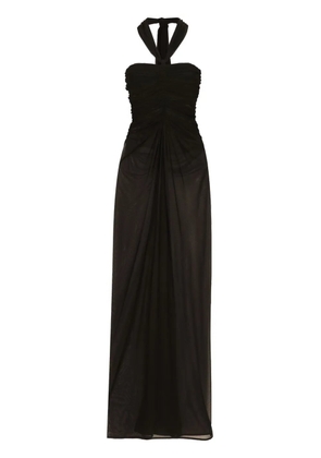 Dolce & Gabbana organza maxi dress - Black