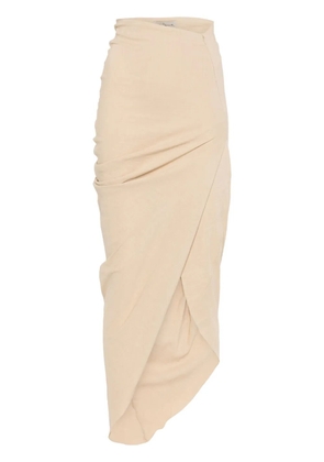 Cortana Mite midi skirt - Neutrals