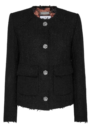 Philipp Plein tweed jacket - Black
