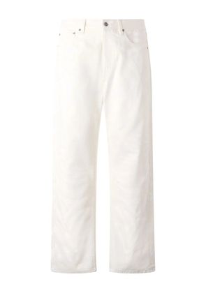 Roberto Cavalli zebra-print jeans - White