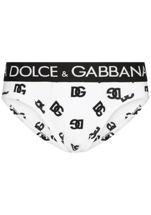 Dolce & Gabbana DG-logo jersey briefs - White