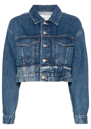 SLVRLAKE cropped jacket - Blue