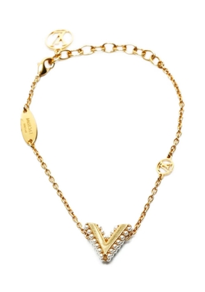 Louis Vuitton Pre-Owned 2019 Essential V bracelet - Gold