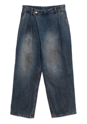 Juun.J asymmetric jeans - Blue