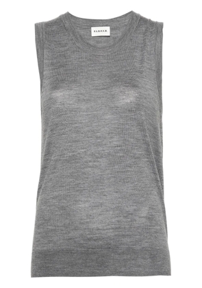 P.A.R.O.S.H. fine-knit vest - Grey