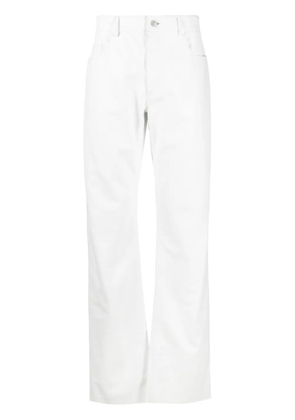 1017 ALYX 9SM five-pocket leather trousers - White