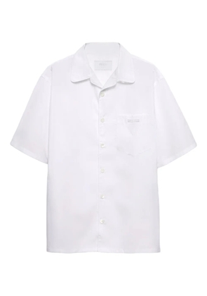Prada cotton bowling shirt - White